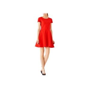NWOT Kate Spade Saturday Red Orange Dress